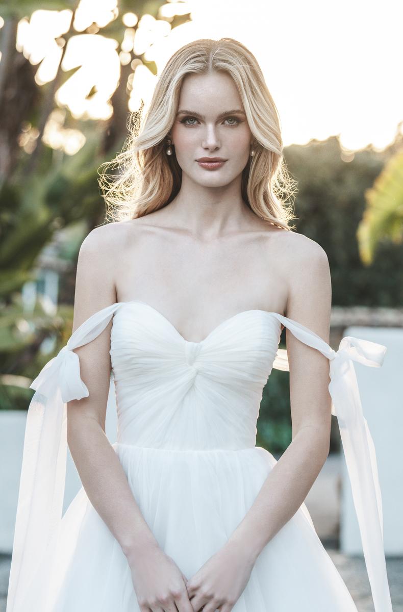 Allure Bridals A-Line Organza Bridal Gown R3750