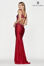 Faviana Glamour Open Back Prom Dress S10500