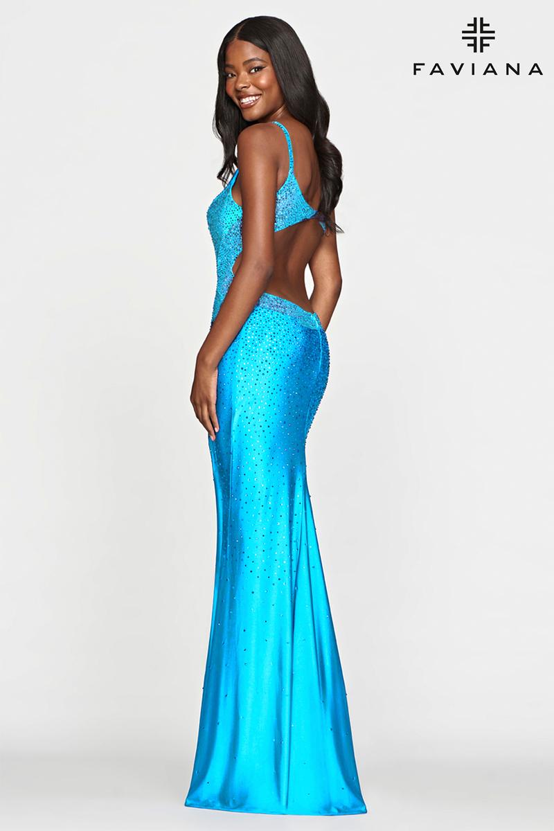 Faviana Glamour Open Back Prom Dress S10500