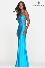 Faviana Glamour Open Back Prom Dress S10500