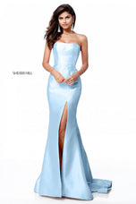 Sherri Hill Strapless Mikado Prom Dress 51671