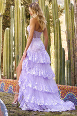 Sherri Hill Fit and Flare Ruffle Prom Dress 55800