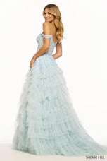 Sherri Hill Ruffle Corset Ball Gown 56070