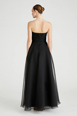 Theia Strapless Draped "Teresa" Evening Gown 8817572