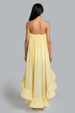 Ghrail Strapless "Shiloh" Chiffon Dress G084