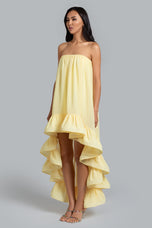 Ghrail Strapless "Shiloh" Chiffon Dress G084