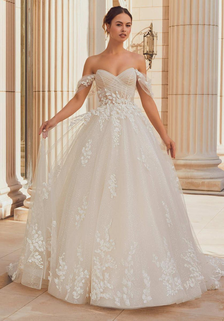 Morilee Rebecca Ruched Wedding Dress 2646