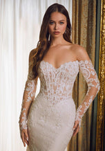 Morilee Rochelle Basque Waist Wedding Dress 2647