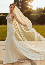 Morilee Raquel Crepe Illusion Wedding Dress 2658