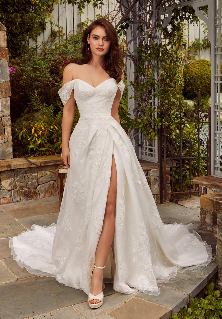 Blu Bridal by Morilee Rihanna Floral Wedding Dress 4476