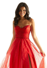 Morilee Strapless A-Line Prom Dress 49028