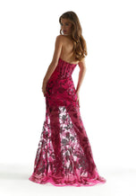 Morilee Strapless Illusion Skirt Prom Dress 49032