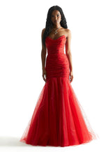 Morilee Strapless Ruched Mermaid Prom Dress 49046