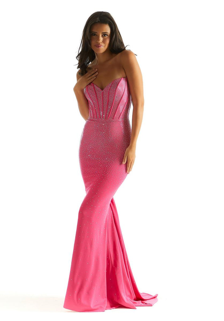 Morilee Heatstone Corset Prom Dress 49052