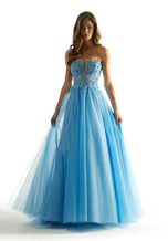 Morilee Strapless Ball Gown Prom Dress 49086