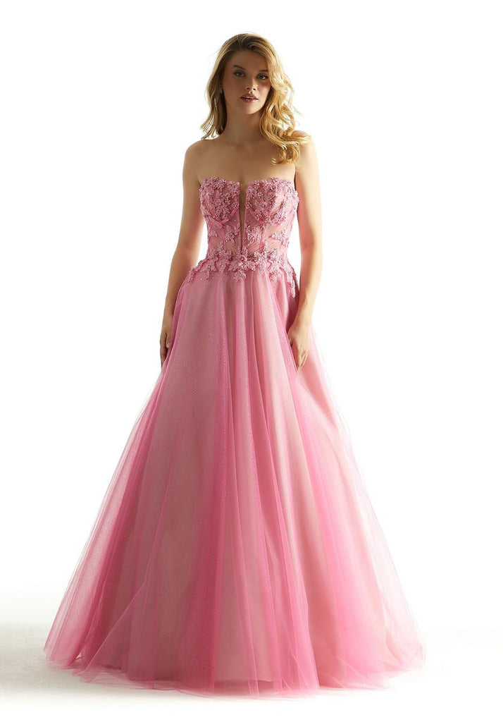 Morilee Strapless Ball Gown Prom Dress 49086