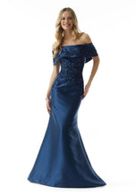 MGNY Madeline Gardner Off Shoulder Evening Dress 73019