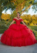 Vizcaya by Morilee Rosette Skirt Quince Dress 89433