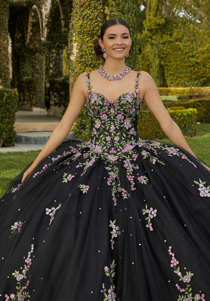 Vizcaya by Morilee Embroidered Quince Dress 89435