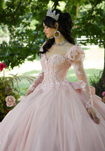 Vizcaya by Morilee Sweetheart Lace Quince Dress 89443