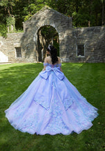 Vizcaya by Morilee 3D Floral Quince Dress 89448