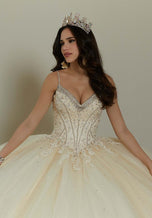 Vizcaya by Morilee Tulle Corset Quince Dress 89482