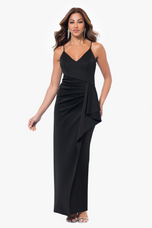 Xscape Evenings "Tabitha" Scuba Crepe Dress 6303X