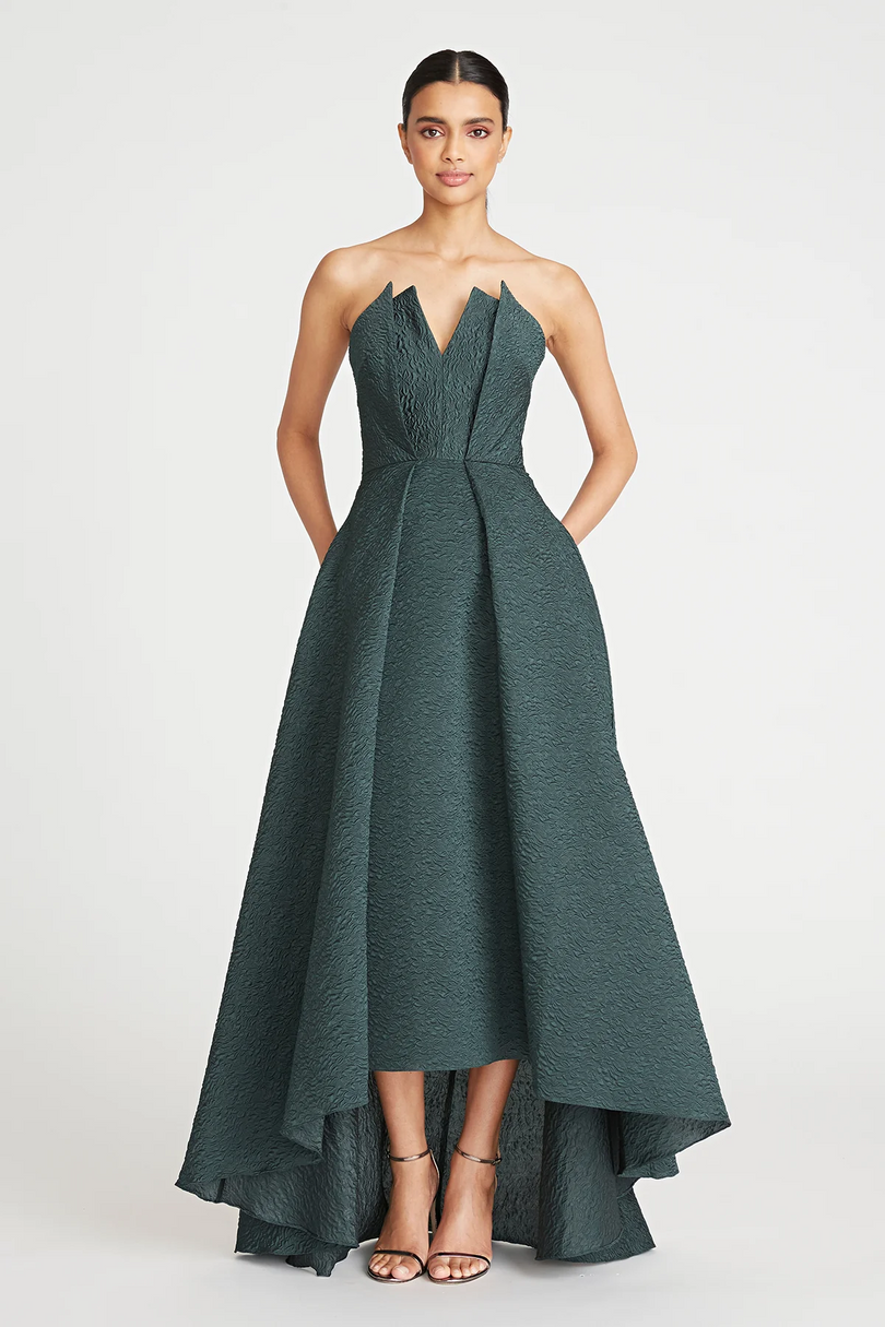 Theia Imogen Strapless Gown 8817955