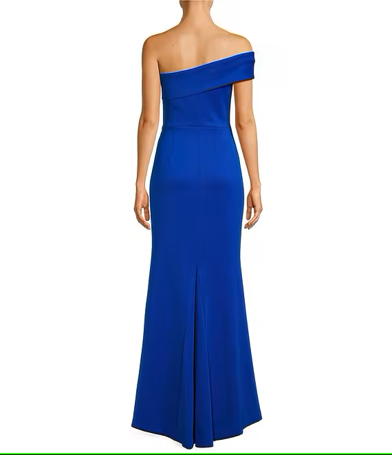 Eliza J Off-the-Shoulder Evening Dress EJ2M0055