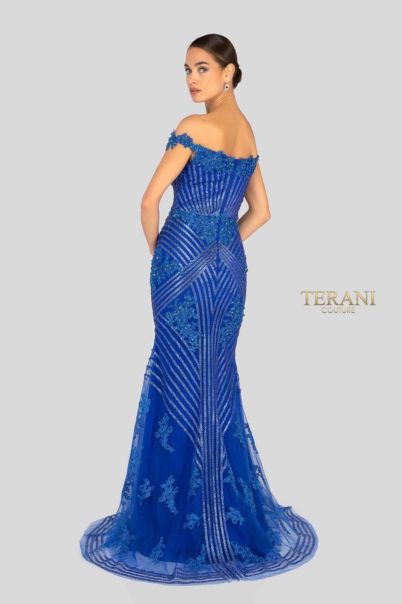 Terani Beaded Evening Gown 1912GL9572