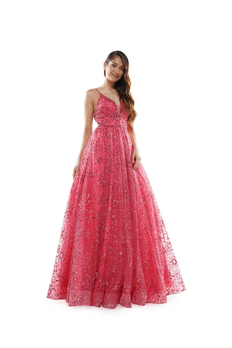 Colors Prom Long Glitter Ball Gown Dress 2288