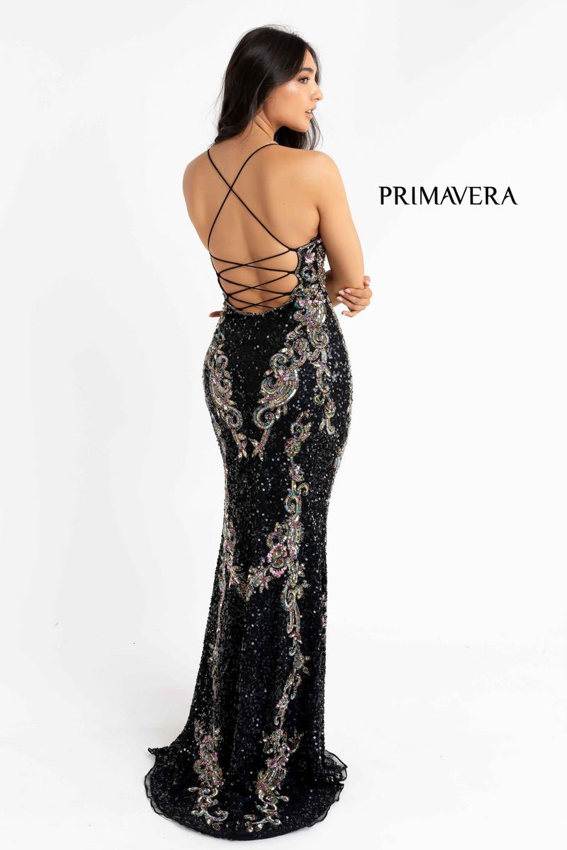 Primavera Couture Beaded Long Dress 3211 - B