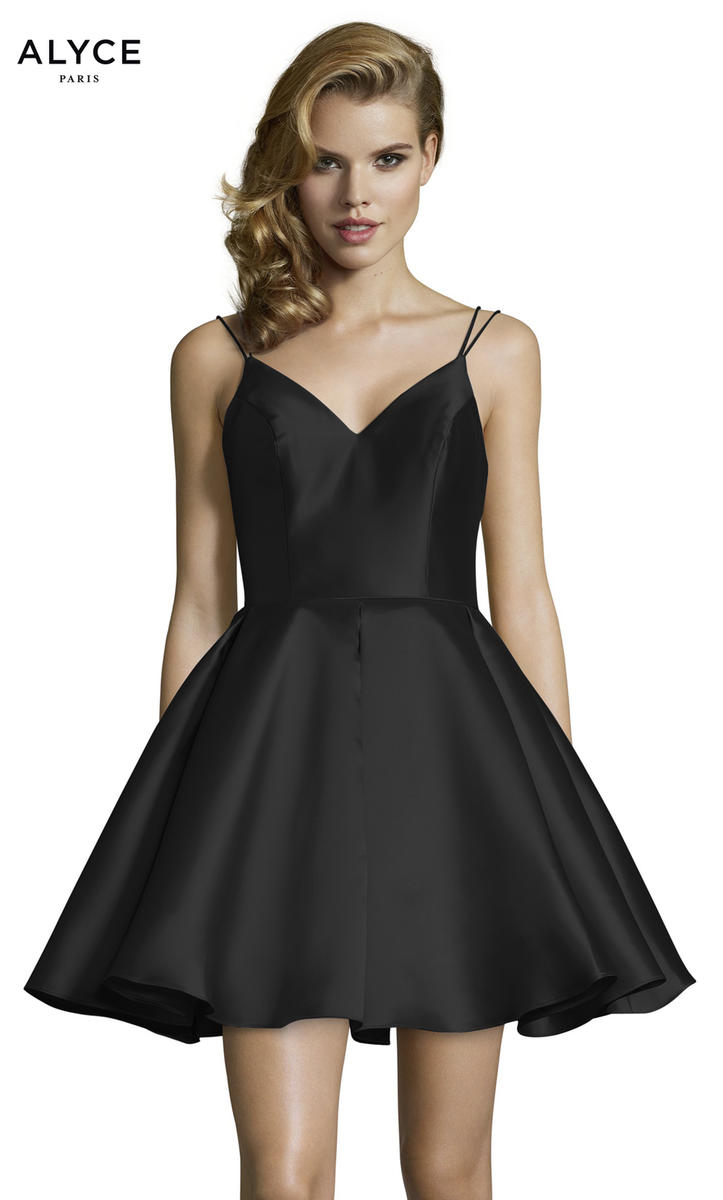 Alyce Paris A-Line Homecoming Dress 3764