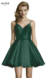 Alyce Paris A-Line Homecoming Dress 3764