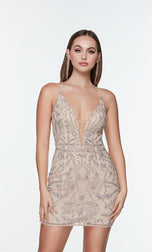 Alyce Paris Homecoming Dress 4504