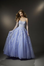 Morilee Long Glitter Prom Dress 48047