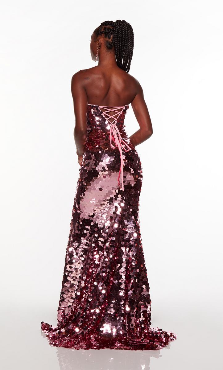 Alyce Strapless Sequin Dress 61466