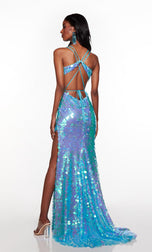 Alyce Open Back Long Prom Dress 61468