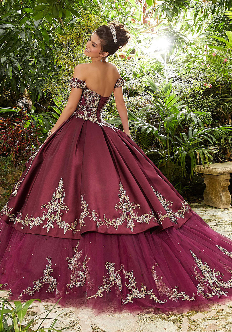 Vizcaya by Morilee Tiered Quince Dress 89241