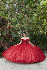 Vizcaya by Morilee 3D Floral Quince Dress 89289
