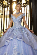 Vizcaya by Morilee Iridescent Skirt Quince Dress 89331