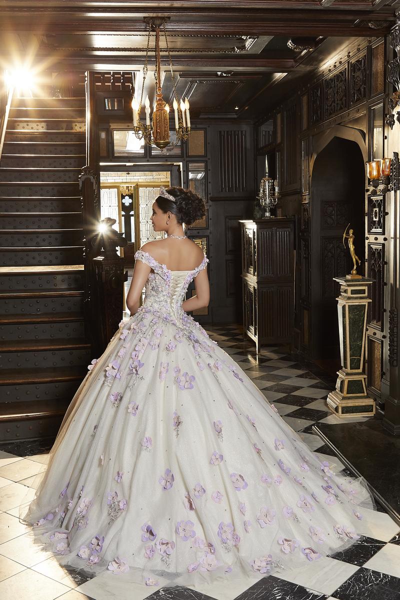 Vizcaya by Morilee Whimsical 3D Floral Quince Dress 89341
