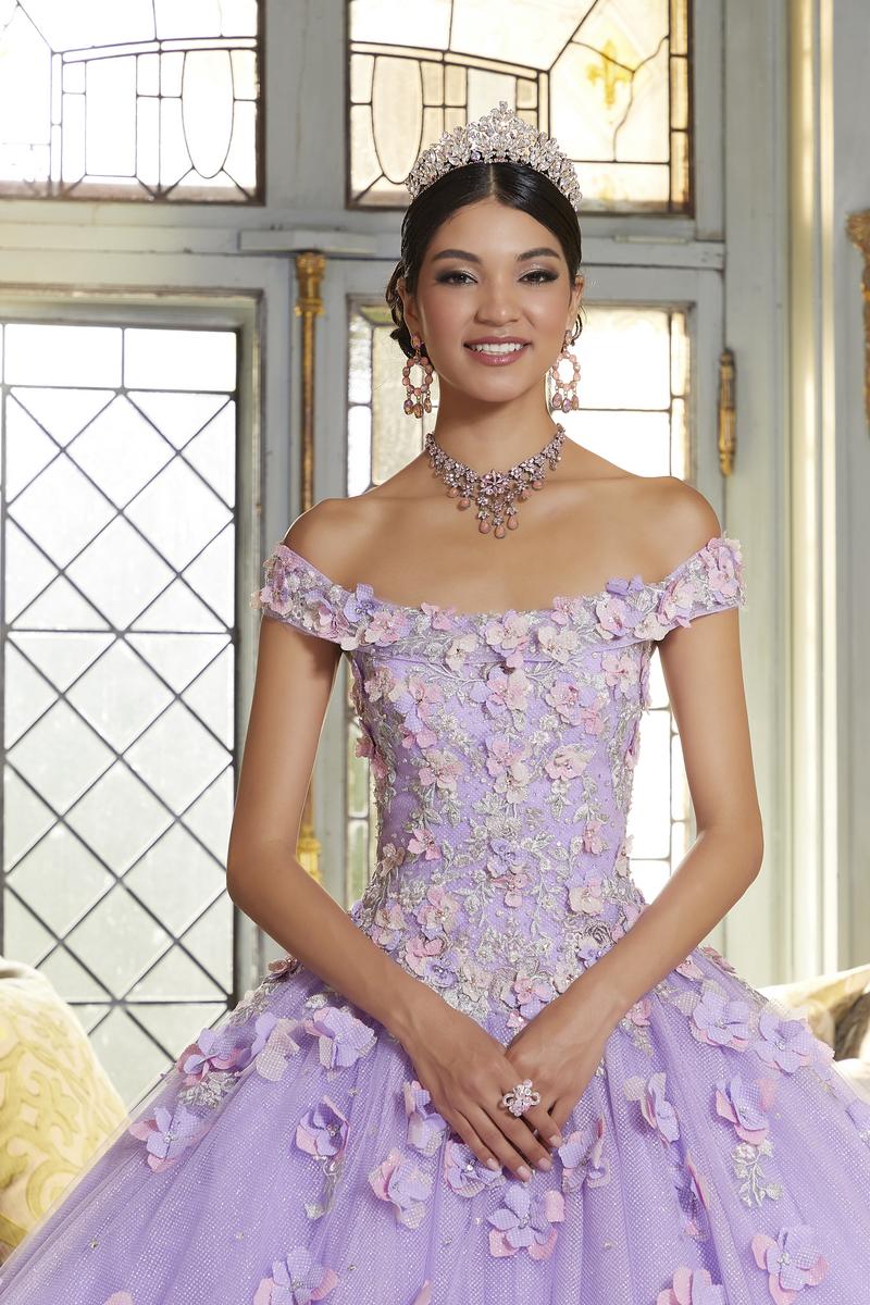 Vizcaya by Morilee Whimsical 3D Floral Quince Dress 89341