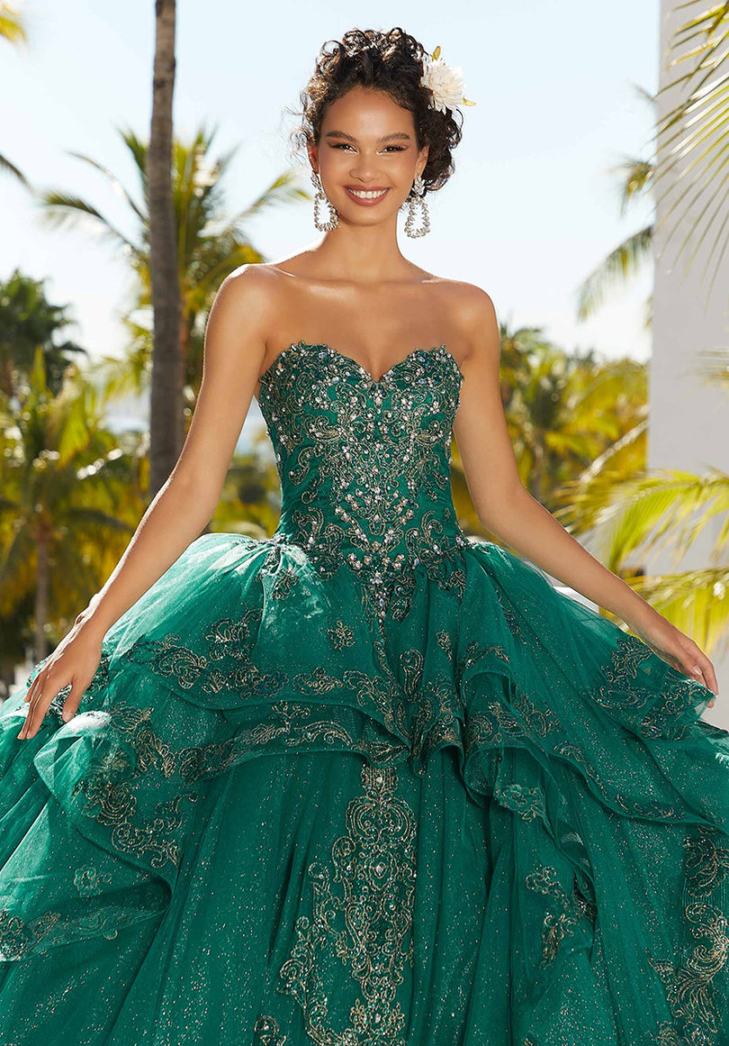 Vizcaya by Morilee Tulle Quince Dress 89352