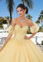 Vizcaya by Morilee Strapless Quince Dress 89354