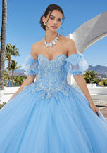 Vizcaya by Morilee Strapless Quince Dress 89354