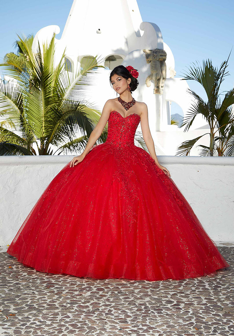 Vizcaya  by Morilee Sweetheart Quince Dress 89359
