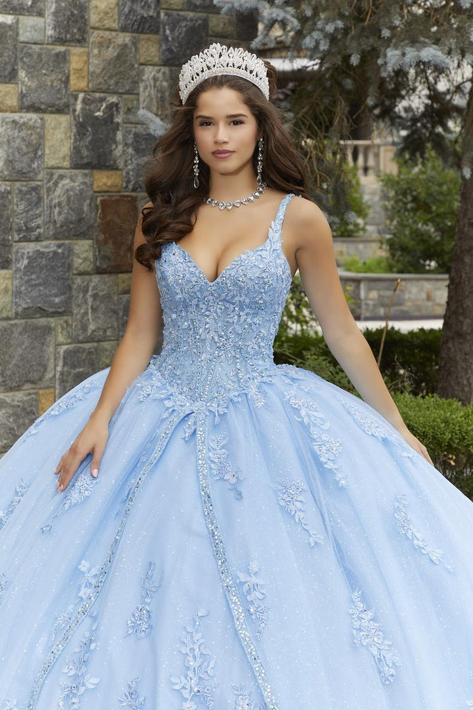 Vizcaya by Morilee Lace and Tulle Quince Dress 89407