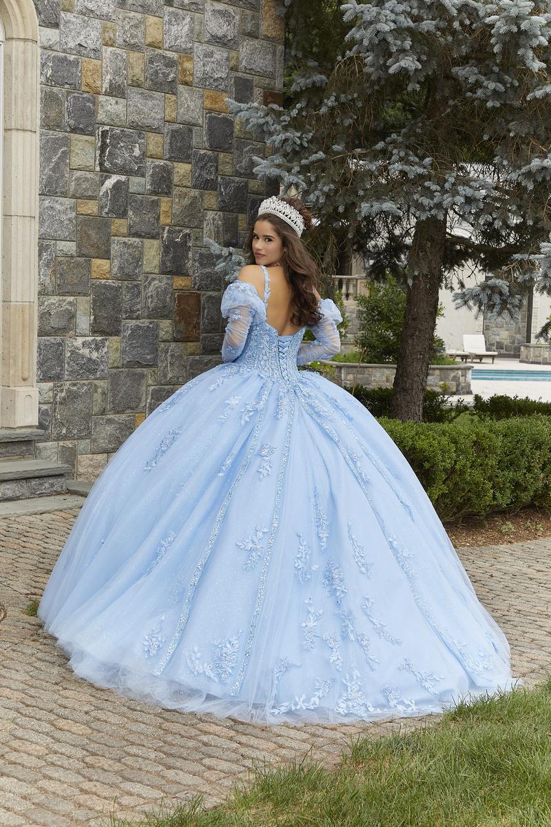 Vizcaya by Morilee Lace and Tulle Quince Dress 89407