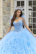 Vizcaya by Morilee Ruffle Tulle Quince Dress 89410